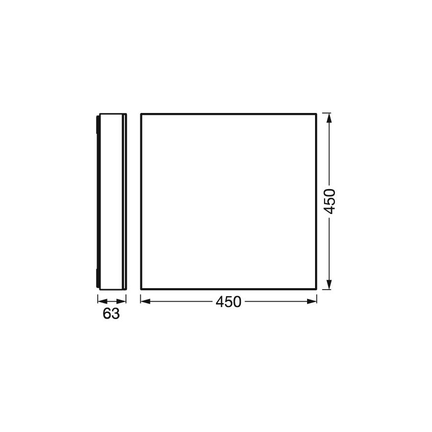 Ledvance -LED Dimmable φωτιστικό οροφής SMART+ FRAMELESS LED/24,5W/230V 3000-6500K Wi-Fi