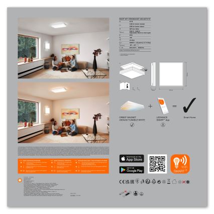 Ledvance - LED Dimmable φωτιστικό οροφής SMART+ MAGNET LED/42W/230V 3000-6500K Wi-Fi