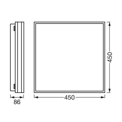 Ledvance - LED Dimmable φωτιστικό οροφής SMART+ MAGNET LED/42W/230V 3000-6500K Wi-Fi