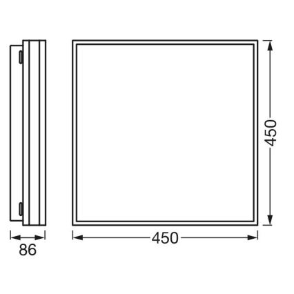 Ledvance - LED Dimmable φωτιστικό οροφής SMART+ MAGNET LED/42W/230V 3000-6500K Wi-Fi