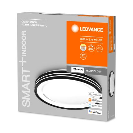 Ledvance - LED Dimmable φωτιστικό οροφής SMART+ ORBIS LED/30W/230V 3000-6500K Wi-Fi