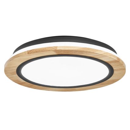 Ledvance - LED Dimmable φωτιστικό οροφής SMART+ ORBIS WOOD LED/24W/230V 2700-6500K δρυς Wi-Fi