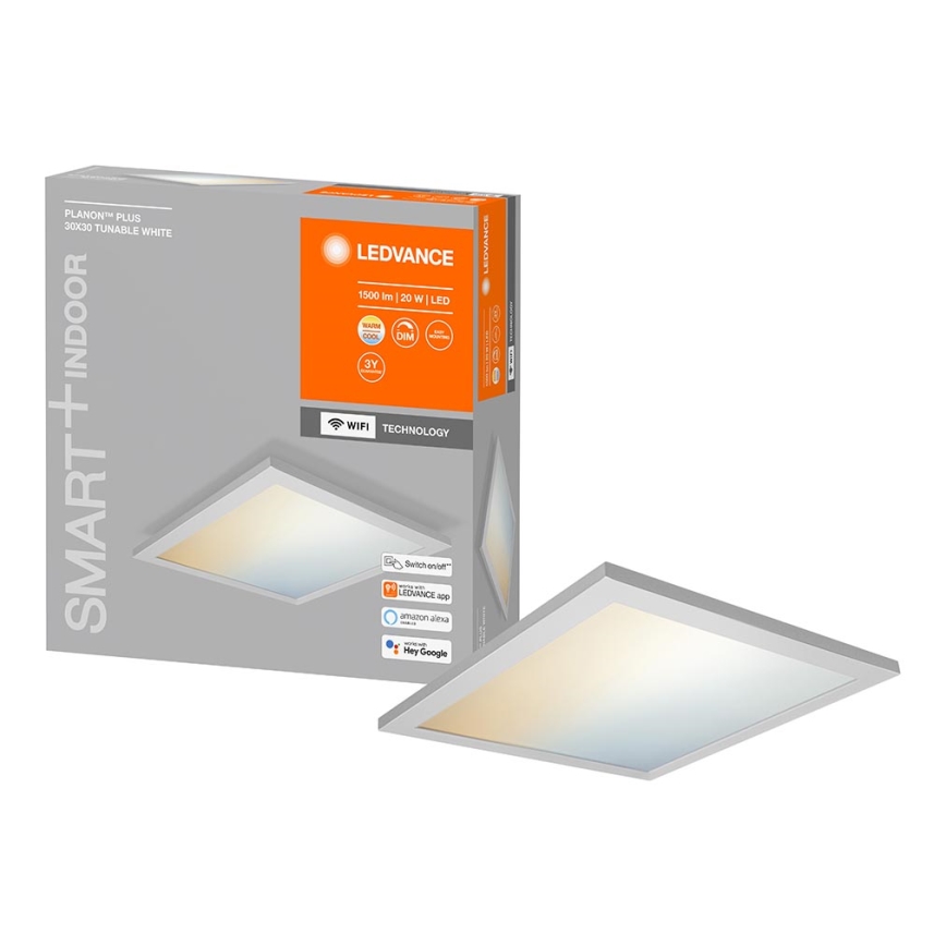 Ledvance - LED Dimmable φωτιστικό οροφής SMART+ PLANON LED/20W/230V Wi-Fi