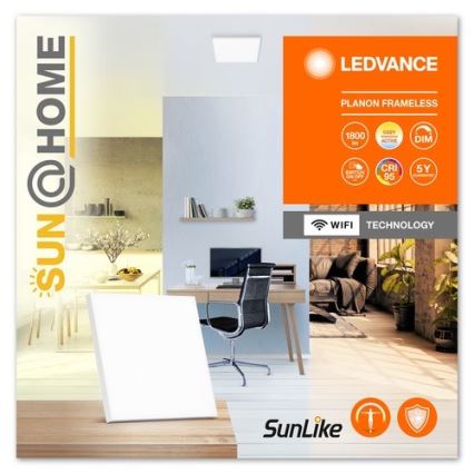 Ledvance - LED Dimmable φωτιστικό οροφής SUN@HOME LED/20W/230V 2200-5000K CRI 95 Wi-Fi