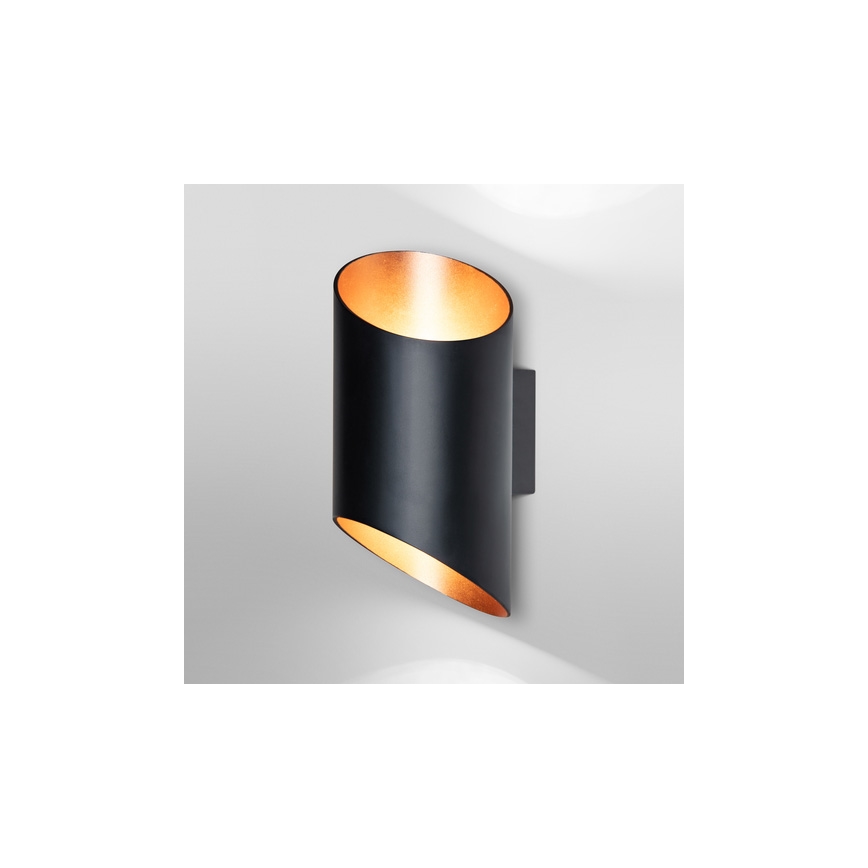 Ledvance - LED Dimmable φωτιστικό τοίχου SMART+ CYLINDRO LED/12W/230V 3000-6500K Wi-Fi μαύρο