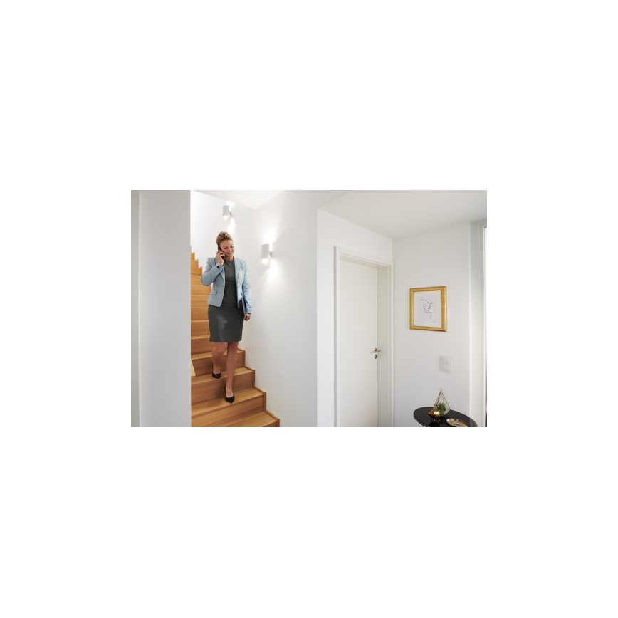 Ledvance - LED Dimmable φωτιστικό τοίχου SMART+ TWIST LED/12W/230V 3000-6500K Wi-Fi λευκό