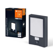 Ledvance - LED Dimming Επιτοίχιο φωτιστικό εξωτερικού χώρου με αισθητήρα και camera SMART+ LED/22W/230V IP44 Wi-Fi