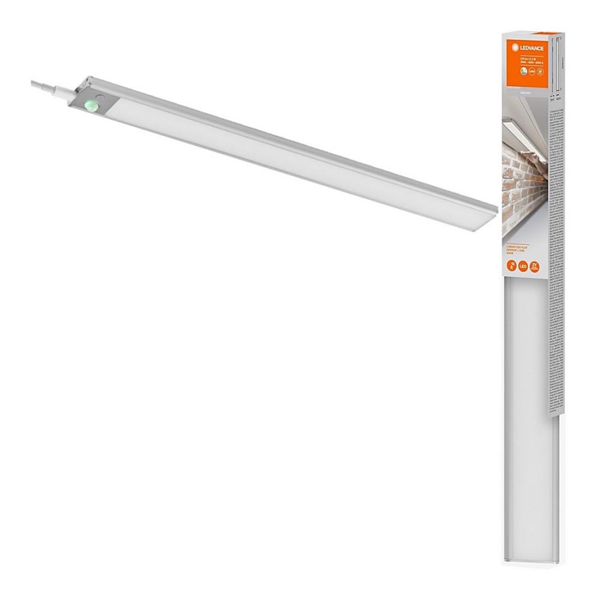 Ledvance - LED φωτιστικό κάτω ντουλάπας με αισθητήρα LINEAR LED/3,2W/5V 1500 mAh 3000/4000/6500K
