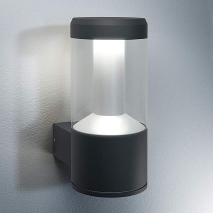 Ledvance - LED Φωτιστικό τοίχου εξωτερικού χώρου LANTERN 1xLED/12W/230V IP44