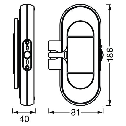 Ledvance - Φωτισμός επίπλων LED με αισθητήρα MOBILE LED/1,2W/5V 500 mAh 4000K