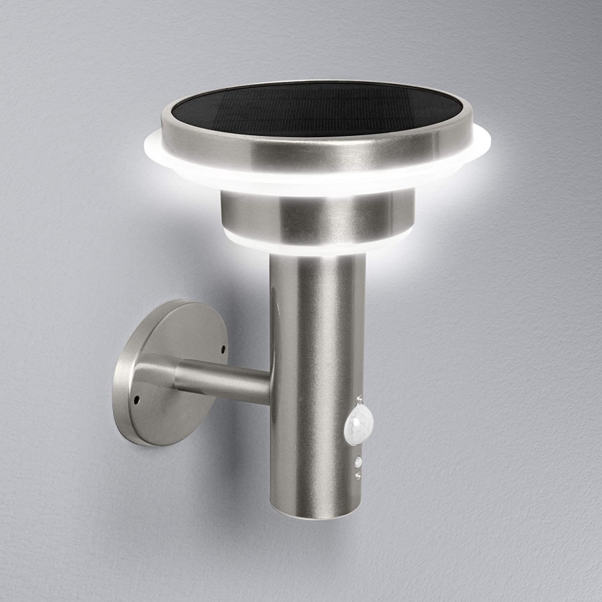 Ledvance - LED ρυθμιζόμενο ηλιακό φωτιστικό με αισθητήρα κίνησης και λυκόφωτος CIRCLE LED/6W/3,2V 2200 mAh IP44