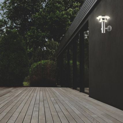 Ledvance - LED ρυθμιζόμενο ηλιακό φωτιστικό με αισθητήρα κίνησης και λυκόφωτος CIRCLE LED/6W/3,2V 2200 mAh IP44