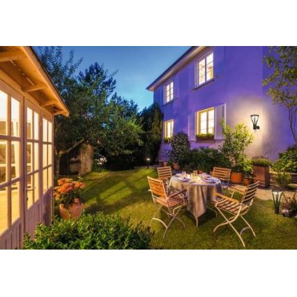 Ledvance - LED Ηλιακό Επιτοίχιο Φωτιστικό με Αισθητήρα BOUQUET LED/6W/3,7V 2200 mAh IP44