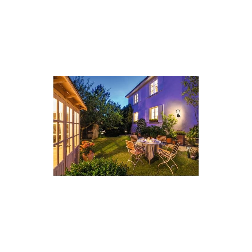 Ledvance - LED Ηλιακό Επιτοίχιο Φωτιστικό με Αισθητήρα BOUQUET LED/6W/3,7V 2200 mAh IP44