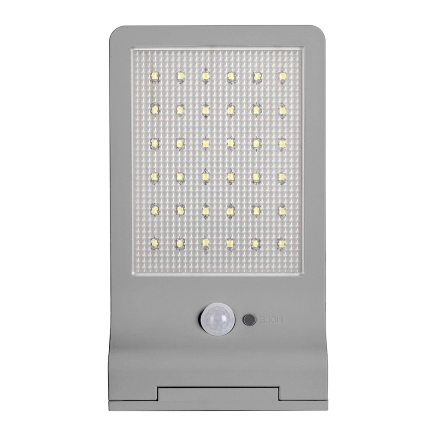 Ledvance - LED ηλιακό φωτιστικό τοίχου με αισθητήρα DOORLED LED/3W/3,3V 2000 mAh IP44