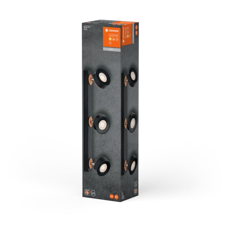 Ledvance - LED Σποτ DECOR PLUTO 3xLED/4,8W/230V