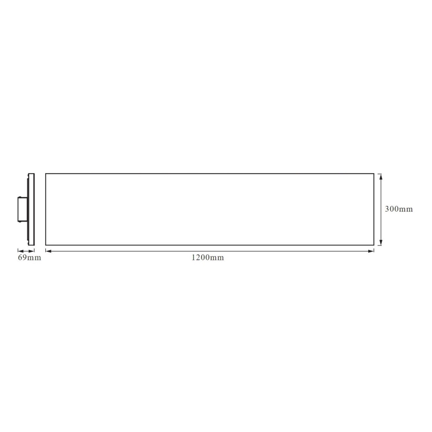 Ledvance - LED Πάνελ FRAMELESS LED/40W/230V 3000K