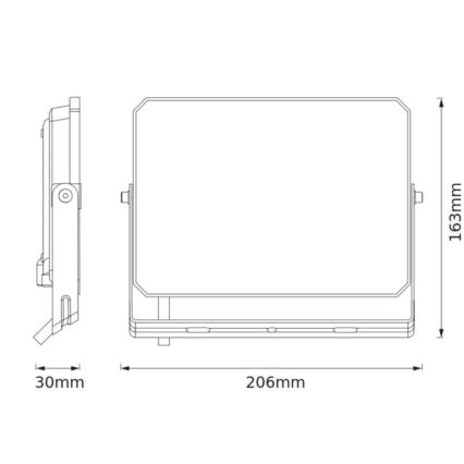 Ledvance - LED Προβολέας FLOODLIGHT LED/50W/230V 4000K IP65