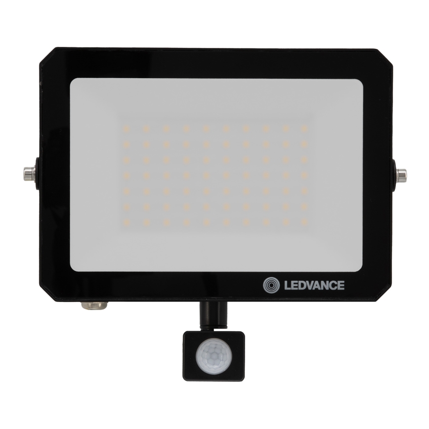 Ledvance - Προβολέας LED FLOODLIGHT με αισθητήρα κίνησης και σούρουπου, 50W/230V, 3000K, IP65