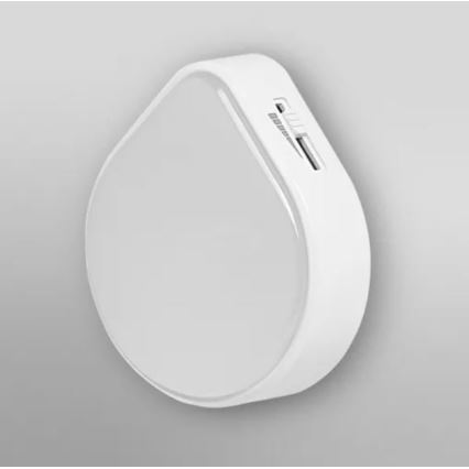 Ledvance - LED Ρυθμιζόμενο φωτιστικό νυκτός για πρίζα LUNETTA LED/0,5W/230V