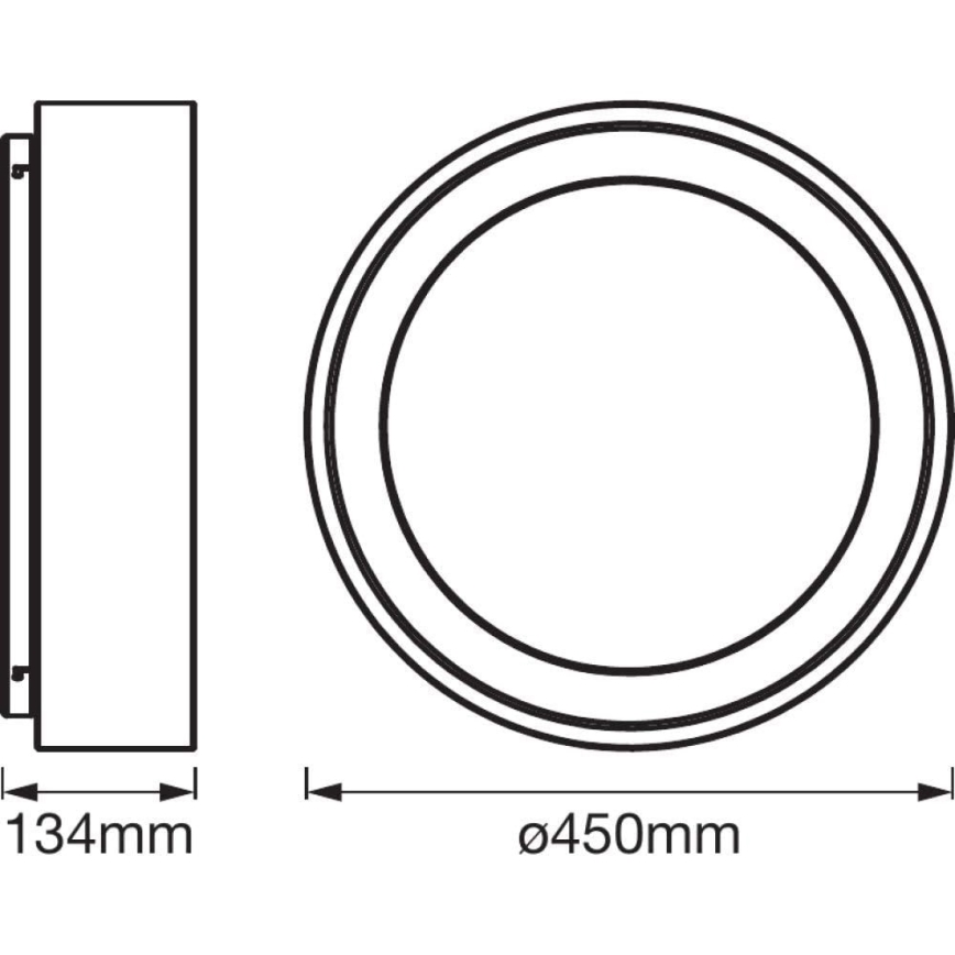 Ledvance - LED Ρυθμιζόμενο φωτιστικό SMART+ CYLINDER LED/26W/230V 3000K-6500K Wi-Fi