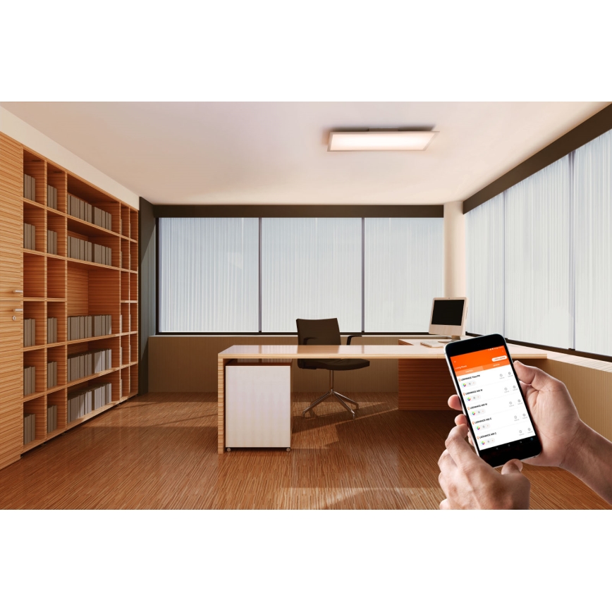Ledvance - Ρυθμιζόμενο φωτιστικό οροφής LED SMART+ PLANON LED/22W/230V 30x60 cm Wi-Fi