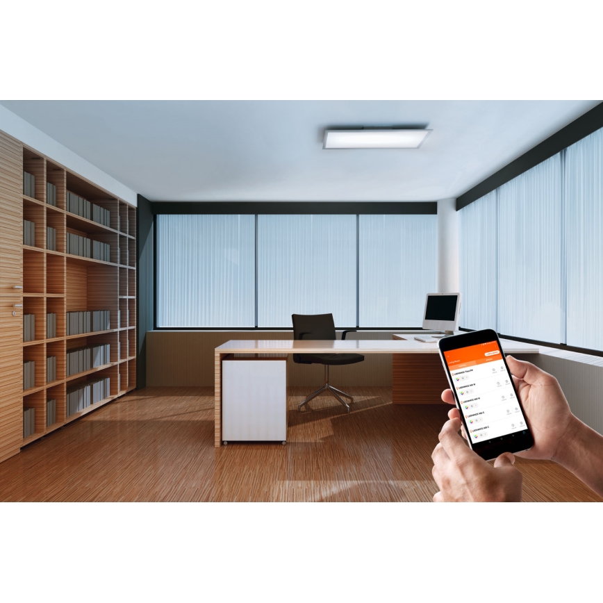 Ledvance - Ρυθμιζόμενο φωτιστικό οροφής LED SMART+ PLANON LED/22W/230V 30x60 cm Wi-Fi