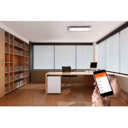 Ledvance - Ρυθμιζόμενο φωτιστικό οροφής LED SMART+ PLANON LED/22W/230V 30x60 cm Wi-Fi