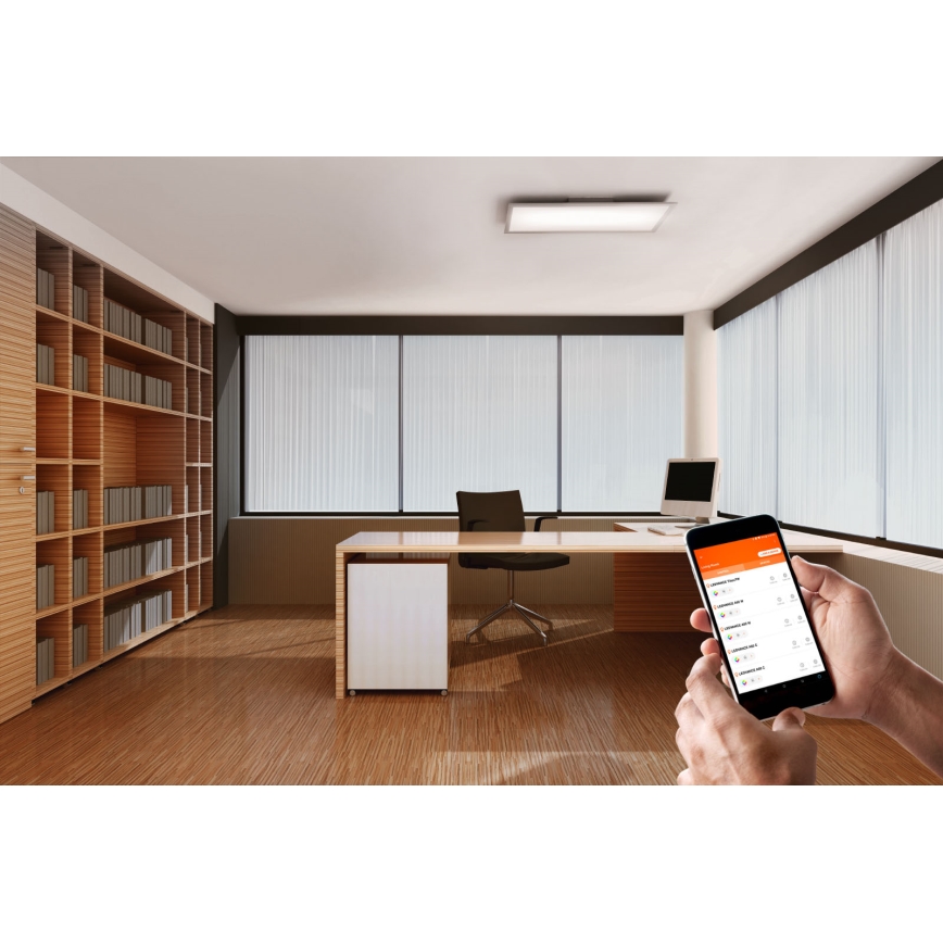 Ledvance - Ρυθμιζόμενο φωτιστικό οροφής LED SMART+ PLANON LED/22W/230V 30x60 cm Wi-Fi