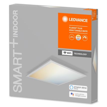 Ledvance - Ρυθμιζόμενο LED φωτιστικό οροφής SMART+ PLANON LED/28W/230V 45x45 cm Wi-Fi