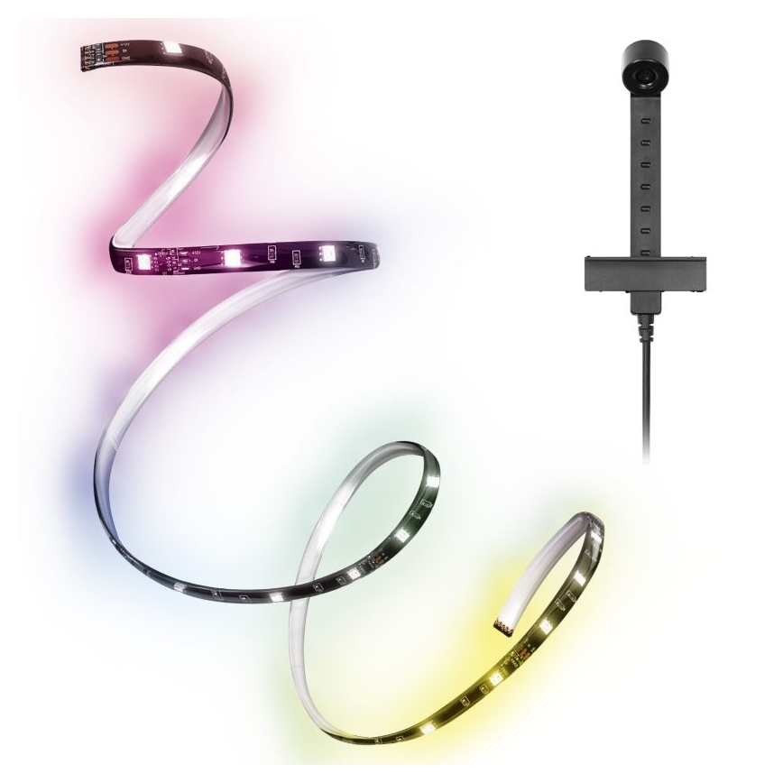 Ledvance - Ρυθμιζόμενη LED RGB λωρίδα για TV με αισθητήρα FLEX AUDIO 2m LED/1,8W/5V