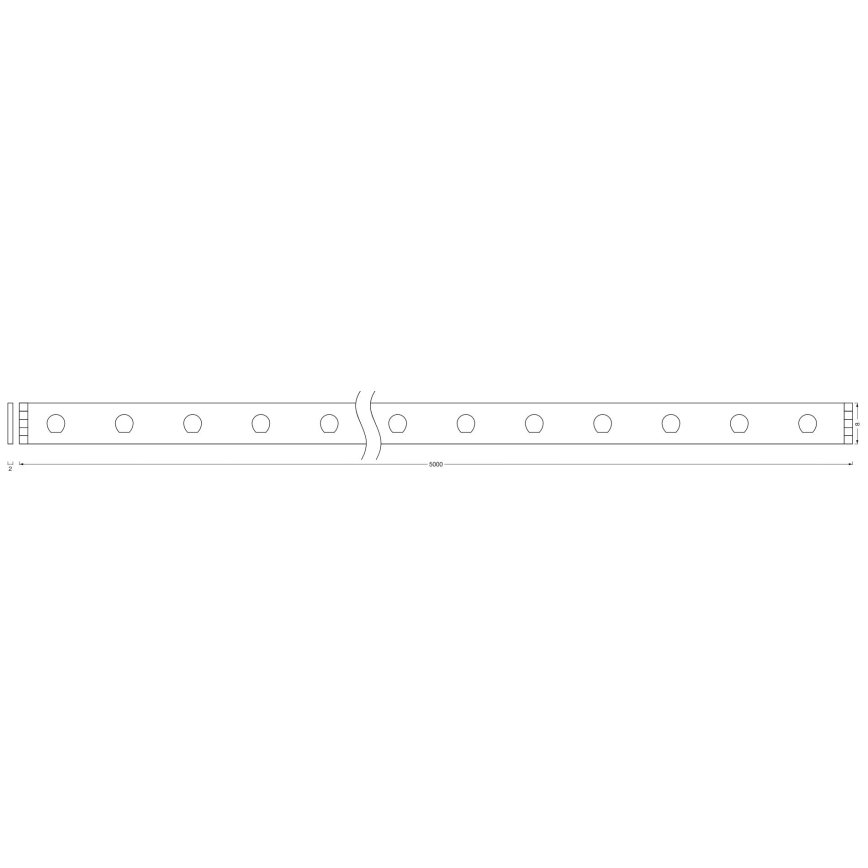 Ledvance - LED RGB Dimmable ταινία FLEX 5m LED/19W/230V + τηλεχειριστήριο