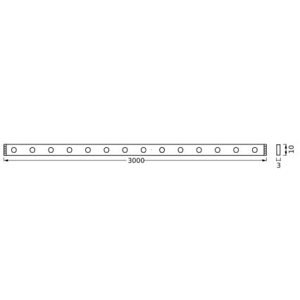 Ledvance - LED RGB Dimmable ταινία SMART+ MAGIC FLEX 3m LED/15,5W/230V Wi-Fi + τηλεχειριστήριο