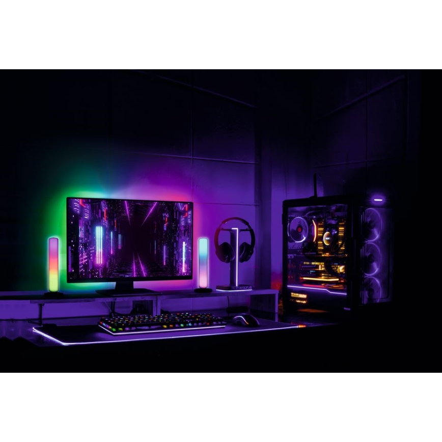 Ledvance - LED RGB Dimmable ταινία για TV SYNCH BOX FLEX SMART+ MAGIC 4,5m LED/18W/230V Wi-Fi