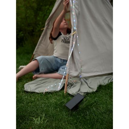 Ledvance - LED RGB ρυθμιζόμενη ηλιακή ταινία FLEX MAGIC 3m LED/1,2W/5V + τηλεχειριστήριο