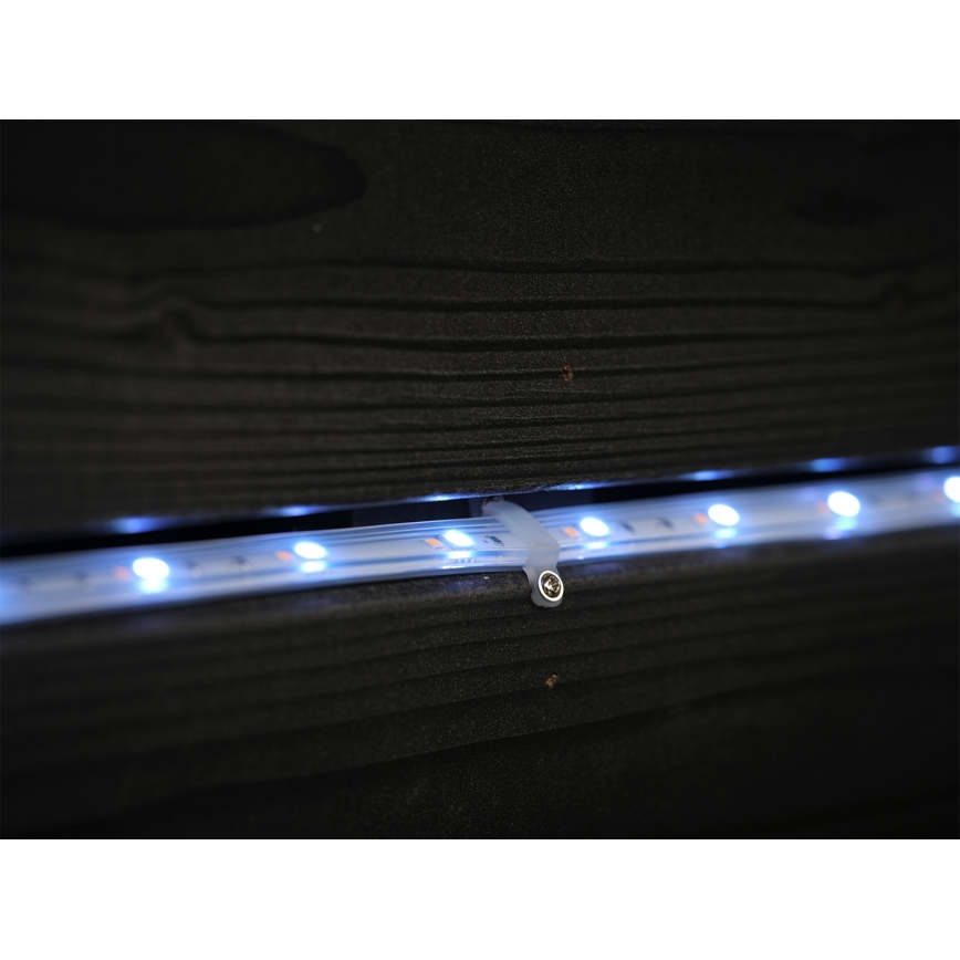 Ledvance - LED RGB ρυθμιζόμενη ηλιακή ταινία FLEX MAGIC 3m LED/1,2W/3,7V 2000 mAh IP44 + τηλεχειριστήριο