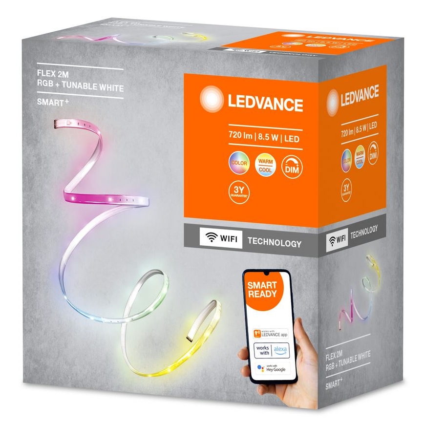 Ledvance - LED RGB+TW Dimmable ταινία SMART+ FLEX 2m LED/8,5W/230V Wi-Fi