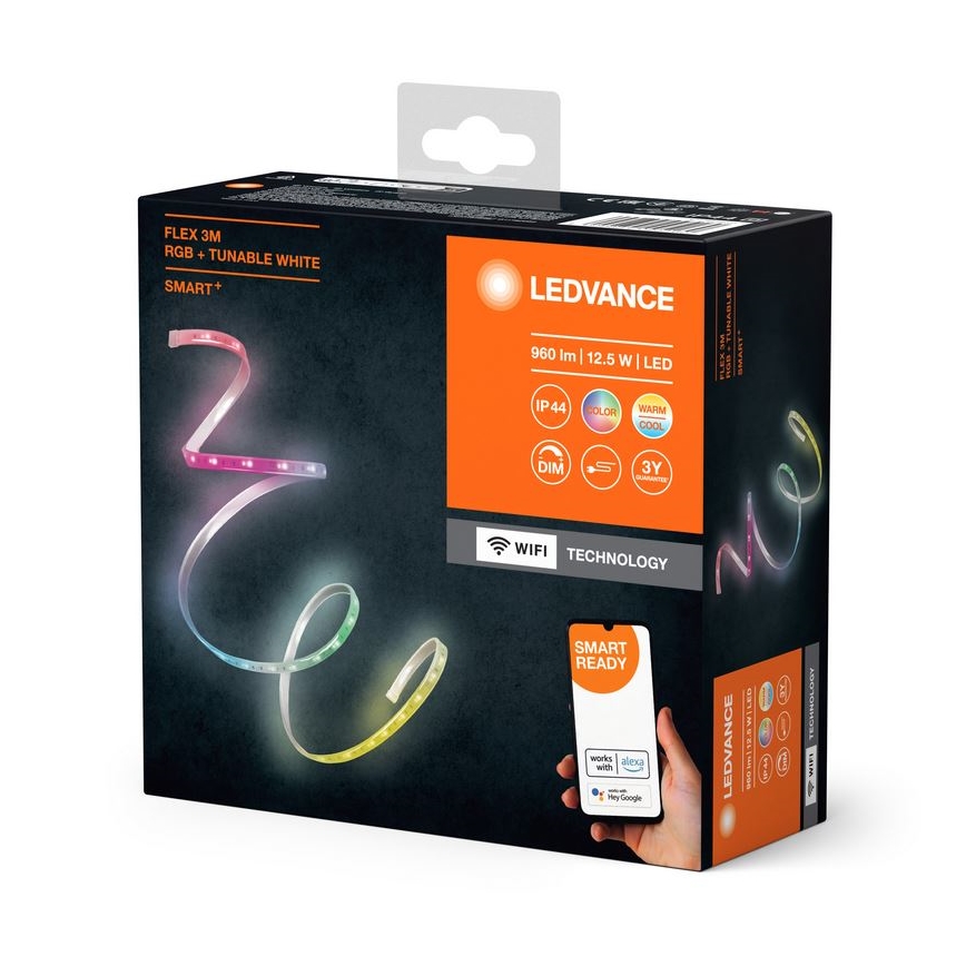 Ledvance - LED RGB+TW Dimming Εξωτερικού χώρου ταινία FLEX 3m LED/12,5W/230V 2700-6500K IP44 Wi-Fi