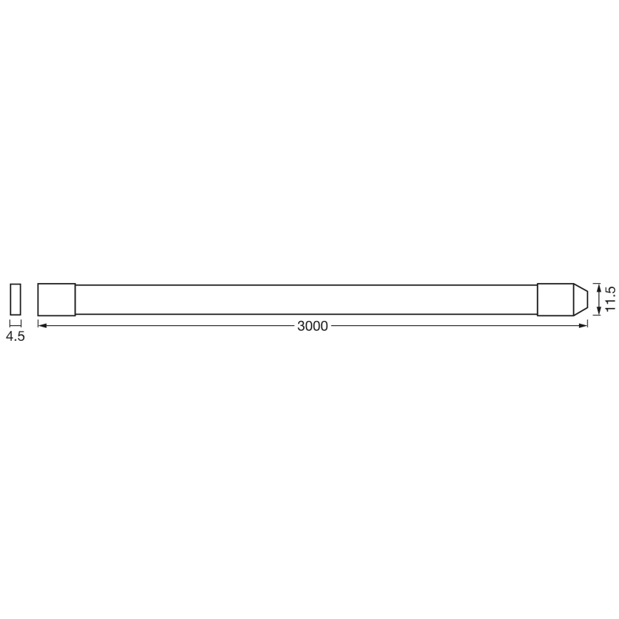 Ledvance - LED RGB+TW Dimming Εξωτερικού χώρου ταινία FLEX 3m LED/12,5W/230V 2700-6500K IP44 Wi-Fi