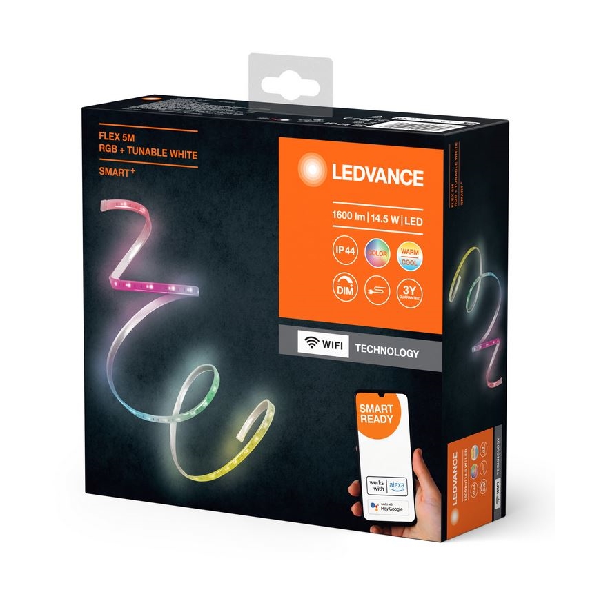 Ledvance - LED RGB+TW Dimming Εξωτερικού χώρου ταινία FLEX 5m LED/14,5W/230V 2700-6500K IP44 Wi-Fi