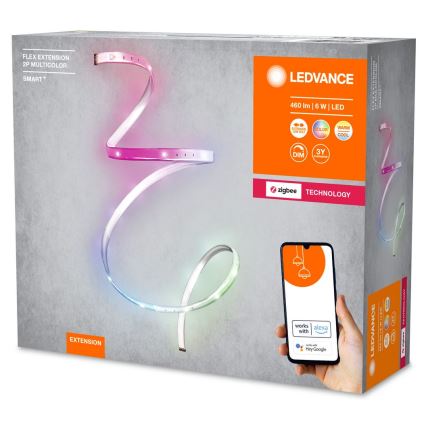 Ledvance - LED RGB+TW Extension dimming ταινία SMART+ FLEX 1,2m LED/6W/12V