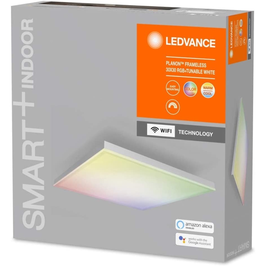 Ledvance - LED RGB+TW Φωτιστικό οροφής με dimmer SMART+ FRAMELESS LED/20W/230V 3000K-6500K Wi-Fi