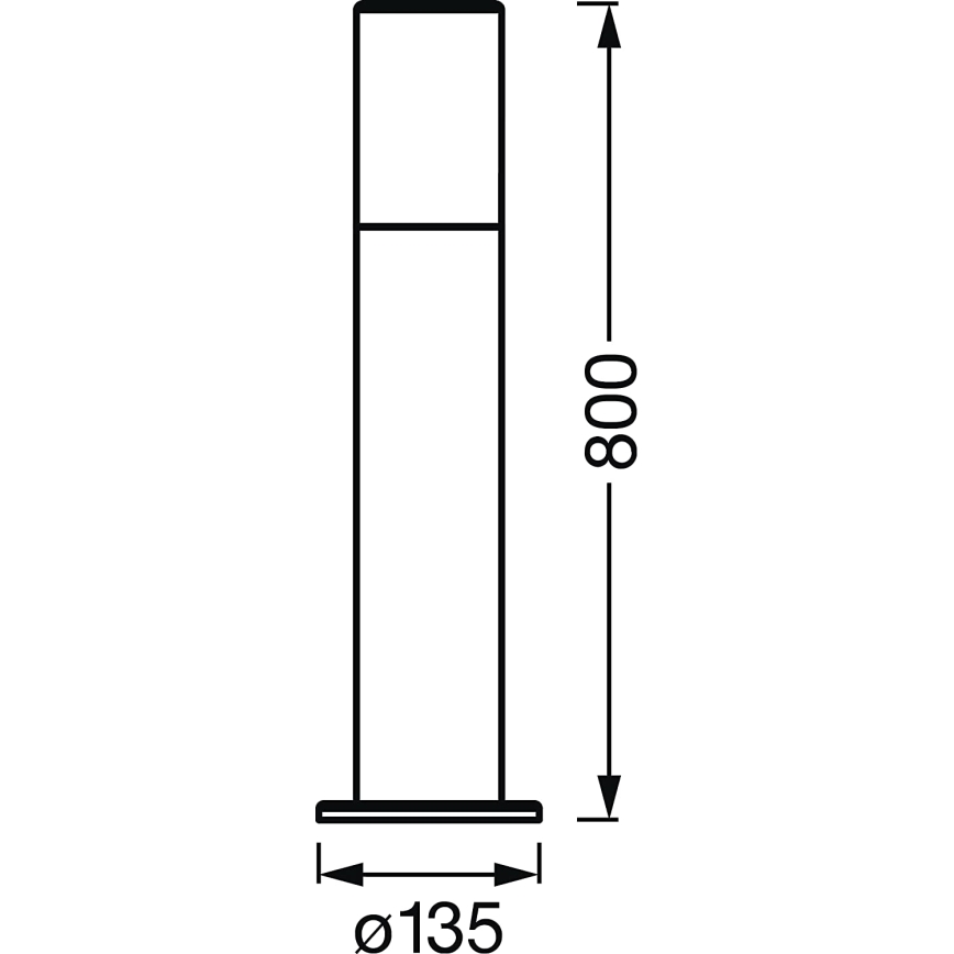 Ledvance - LED RGBW Dimmable λαμπτήρας εξωτερικού χώρου SMART+ PIPE LED/10W/230V Wi-Fi IP44