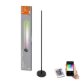 Ledvance - LED RGBW Dimmable φωτιστικό δαπέδου SMART+ FLOOR LED/14W/230V 2700-6500K Wi-Fi μαύρο + τηλεχειριστήριο