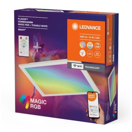 Ledvance - LED RGBW Dimmable φωτιστικό οροφής SMART+ MAGIC LED/14W/230V 2700-6500K Wi-Fi + τηλεχειριστήριο