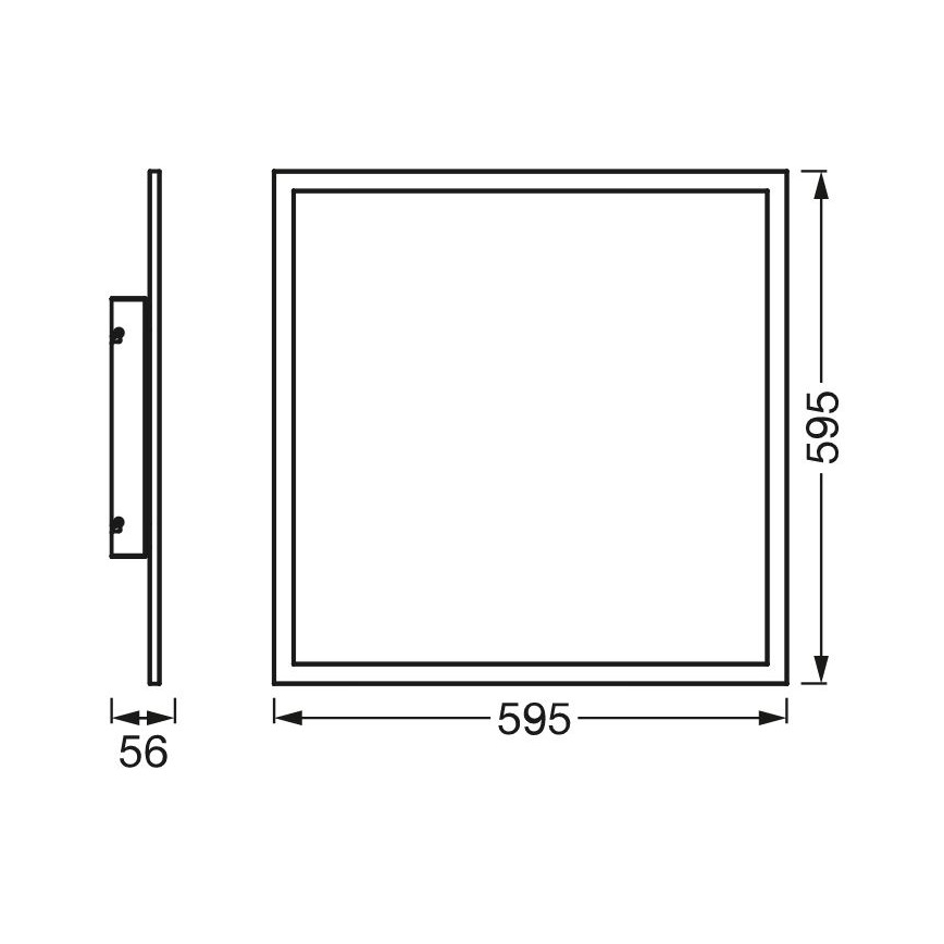 Ledvance - LED RGBW Dimmable πάνελ SMART+ PLANON LED/40W/230V 3000-6500K Wi-Fi + τηλεχειριστήριο