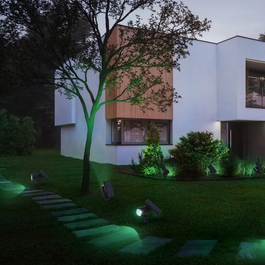 Ledvance - LED RGBW Dimmable ηλιακό φωτιστικό SMART+ SOLAR LED/0,6W/3,7V 2000 mAh 3000-6500K IP44