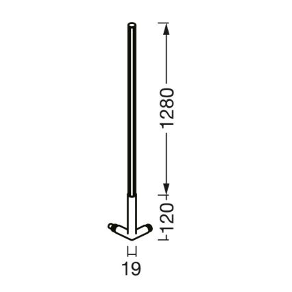 Ledvance - LED RGBW Dimmable λάμπα δαπέδου SMART+ CORNER LED/14W/230V Wi-Fi