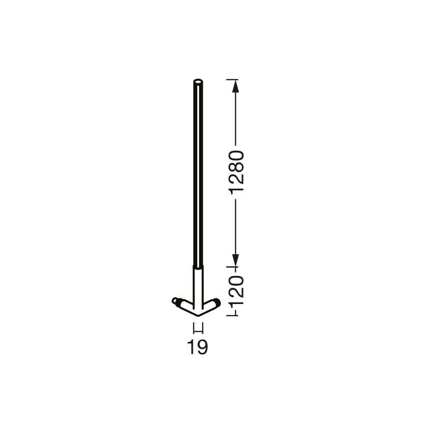 Ledvance - LED RGBW Dimmable λάμπα δαπέδου SMART+ CORNER LED/14W/230V Wi-Fi