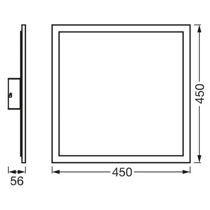 Ledvance - LED RGBW Dimmable πάνελ SMART+ PLANON LED/28W/230V 3000-6500K Wi-Fi + τηλεχειριστήριο